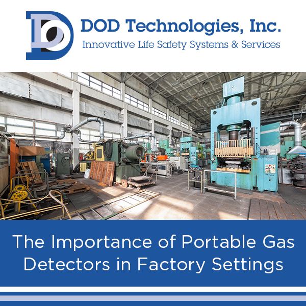 The Importance of Portable Gas Detectors in Factory Settings
